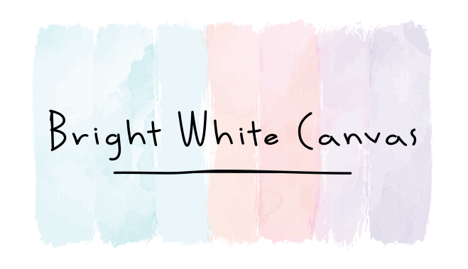 Bright White Canvas